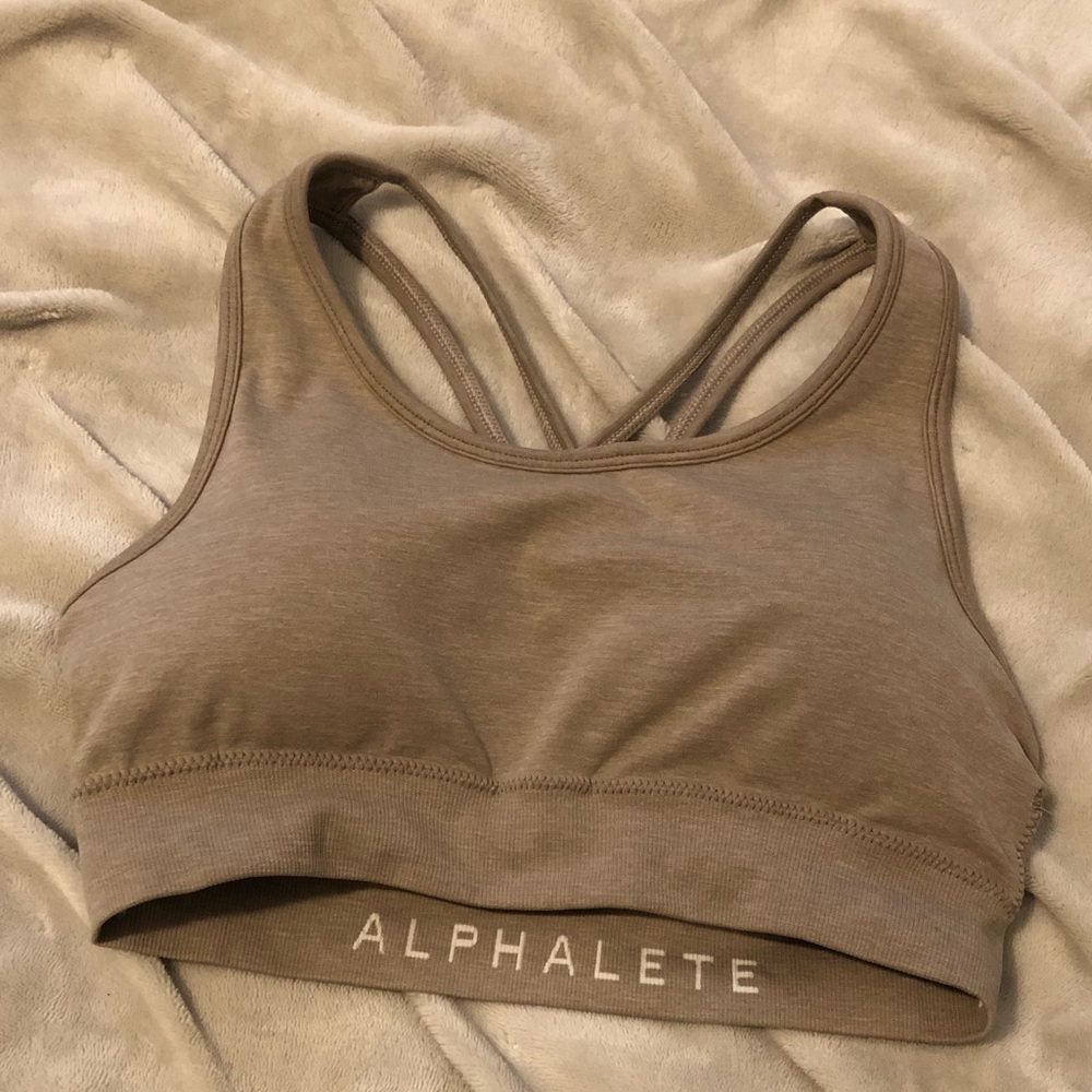 Alphalete Revival Bra - Nude - Small